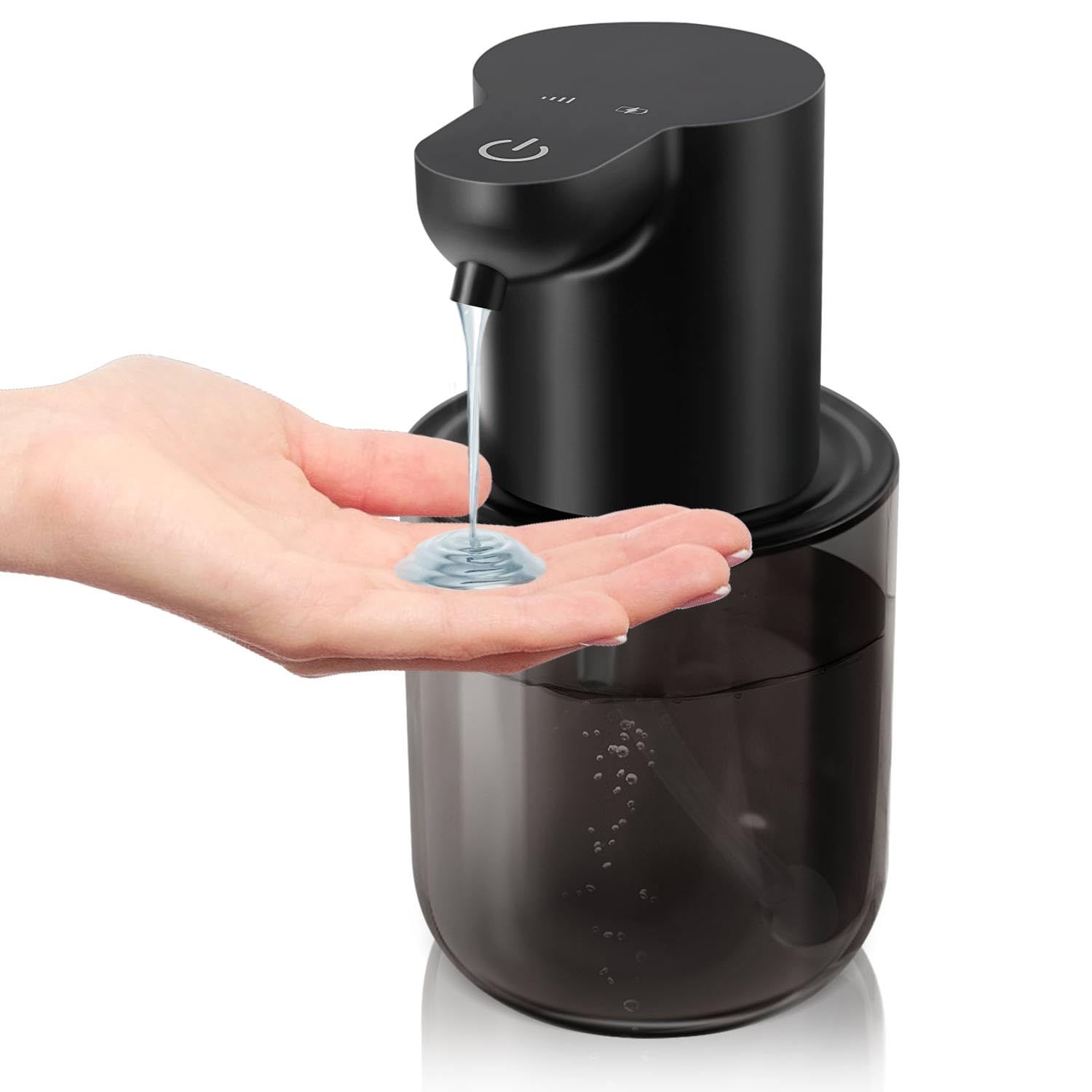 Amazon｜JEMISUN ディスペンサー 自動 液体 食器洗剤 詰め替え 400ml